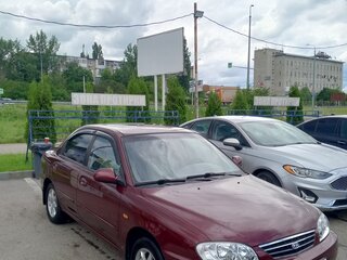2007 Kia Spectra I Рестайлинг 2, красный, 750000 рублей, вид 1