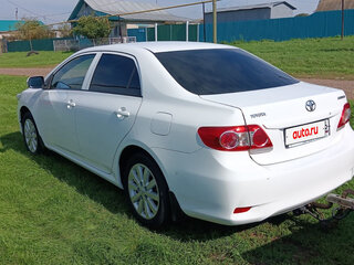 2012 Toyota Corolla X (E140, E150) Рестайлинг, белый, 1070000 рублей, вид 4