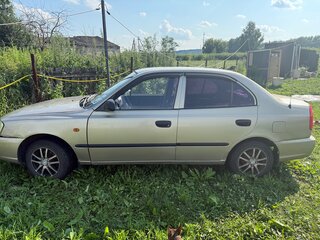 2005 Hyundai Accent ТагАЗ II, бежевый, 310000 рублей, вид 2