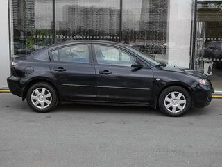 2008 Mazda 3 I (BK) Рестайлинг, чёрный, 498000 рублей, вид 3
