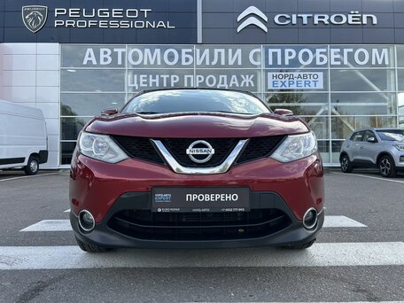 2014 Nissan Qashqai II, красный, 1450000 рублей, вид 2