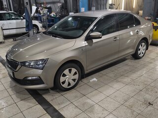 2020 Skoda Rapid II, коричневый, 1250000 рублей, вид 2