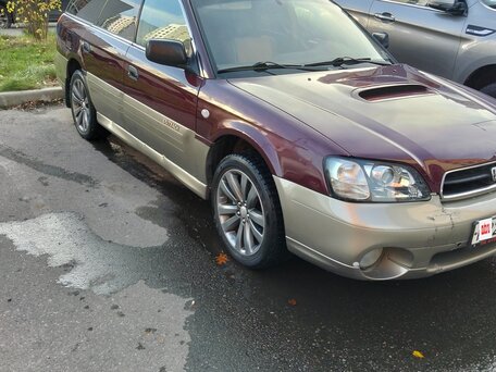 2001 Subaru Outback II, пурпурный, 330000 рублей, вид 5