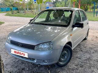 2009 Lada (ВАЗ) Kalina I, серебристый, 185000 рублей, вид 2