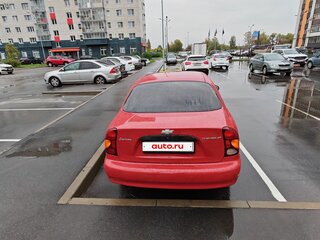 2008 Chevrolet Lanos I, красный, 139000 рублей, вид 4
