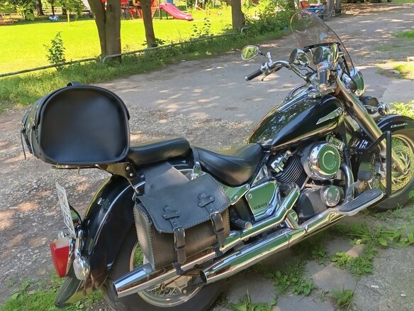 2004 Yamaha XVS400 Drag Star, чёрный, 345000 рублей - вид 3
