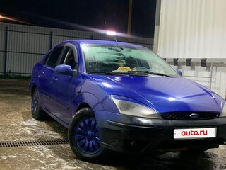 2003 Ford Focus I Рестайлинг, голубой, 215000 рублей, вид 1