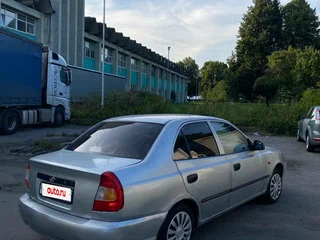 2004 Hyundai Accent ТагАЗ II, серебристый, 264000 рублей, вид 4