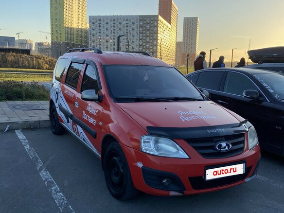 2015 Lada (ВАЗ) Largus I, красный, 658000 рублей - вид 3