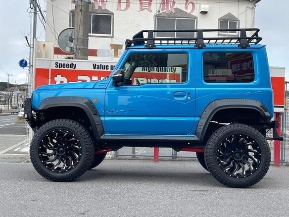 2020 Suzuki Jimny Kei car IV, голубой, 1070444 рублей - вид 4