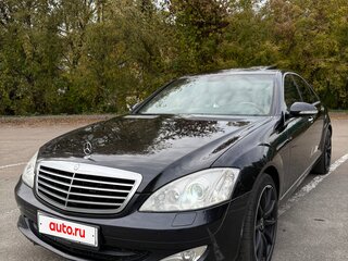 2007 Mercedes-Benz S-Класс 350 V (W221), синий, 1200000 рублей, вид 1