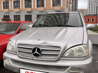 2004 Mercedes-Benz M-Класс 350 I (W163) Рестайлинг, серебристый, 875000 рублей, вид 1
