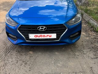2017 Hyundai Solaris II, синий, 1000000 рублей, вид 1