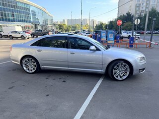 2008 Audi A8 Long II (D3) Рестайлинг 2, серебристый, 1200000 рублей, вид 4
