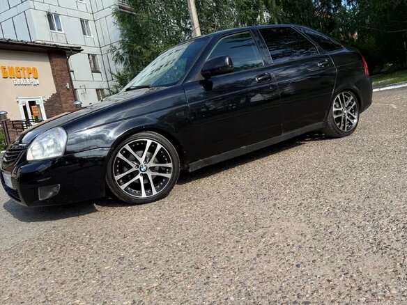 2011 Lada (ВАЗ) Priora I, синий, 250000 рублей - вид 11