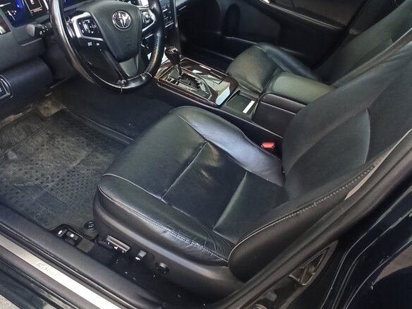 2015 Toyota Camry VII (XV50) Рестайлинг, чёрный, 1750000 рублей - вид 6