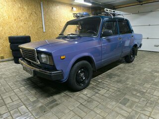 2008 Lada (ВАЗ) 2107, синий, 105000 рублей, вид 1