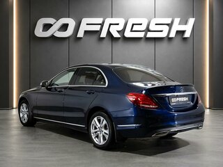 2015 Mercedes-Benz C-Класс 180 IV (W205), синий, 1650000 рублей, вид 2
