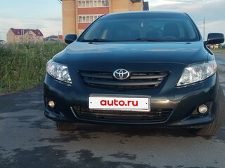 2008 Toyota Corolla X (E140, E150), чёрный, 750000 рублей, вид 3