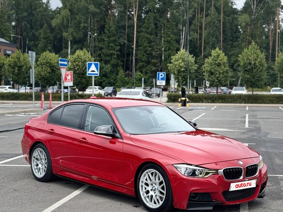 2012 BMW 3 серии 328i VI (F3x), красный - вид 2