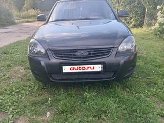 2007 Lada (ВАЗ) Priora I, чёрный, 170000 рублей, вид 3