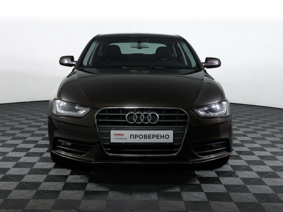 2014 Audi A4 IV (B8) Рестайлинг, коричневый, 1414000 рублей - вид 1