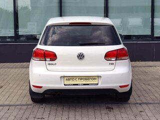 2012 Volkswagen Golf VI, белый, 658000 рублей, вид 4
