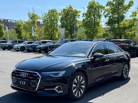 2024 Audi A6 45 TFSI Long V (C8) Рестайлинг, чёрный, 4314640 рублей, вид 3