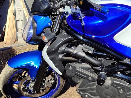 2013 Suzuki SFV 400 Gladius, синий, 370000 рублей, вид 2