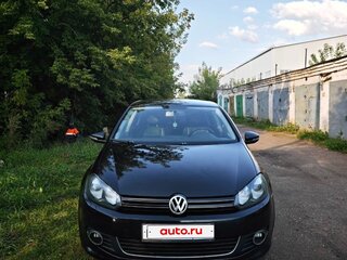 2012 Volkswagen Golf VI, чёрный, 790000 рублей, вид 1