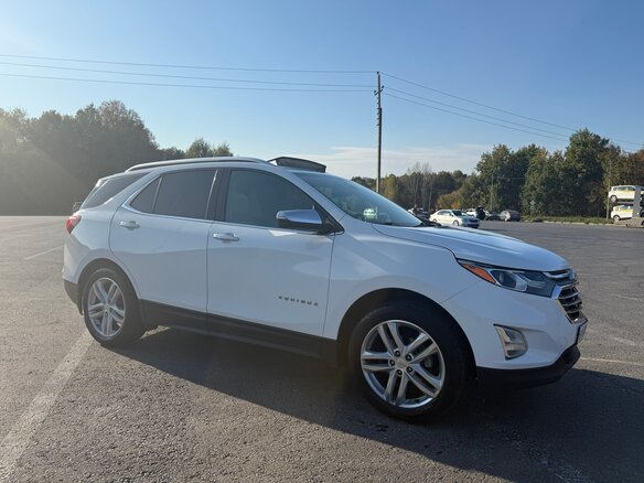 2017 Chevrolet Equinox III, белый, 1850000 рублей - вид 1