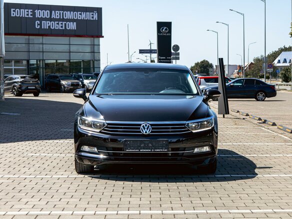 2017 Volkswagen Passat DSG6 B8, чёрный, 1565000 рублей - вид 1