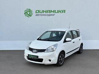 2013 Nissan Note I Рестайлинг, белый, 565000 рублей, вид 1