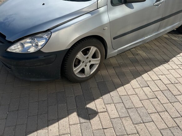 2004 Peugeot 307 I, серый, 100000 рублей - вид 6