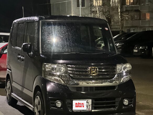 2015 Honda N-BOX I Рестайлинг, фиолетовый, 900000 рублей