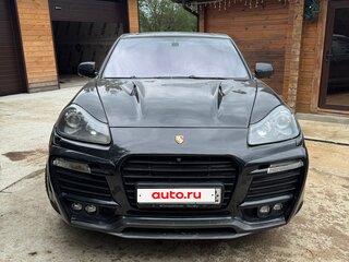 2008 Porsche Cayenne Turbo I Рестайлинг (957), чёрный, 1200000 рублей, вид 1