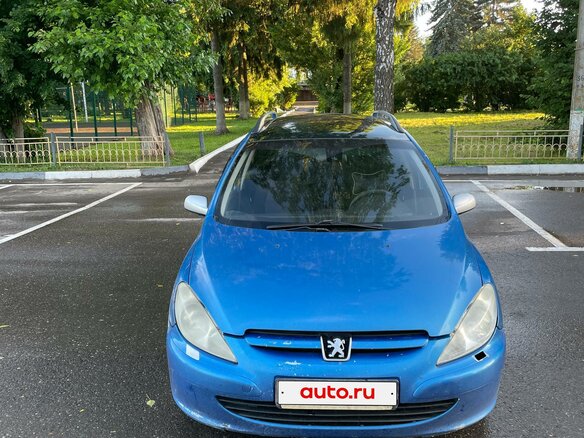 2004 Peugeot 307 I, синий, 280000 рублей