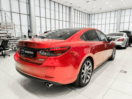 2016 Mazda 6 III (GJ) Рестайлинг, красный, 1799000 рублей, вид 5