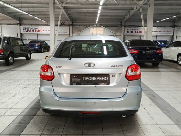 2015 Lada (ВАЗ) Granta I, голубой - вид 5