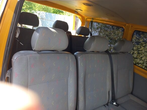 2004 Volkswagen Transporter T5, жёлтый, 1150000 рублей - вид 8