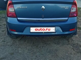 2013 Renault Logan I Рестайлинг, синий, 450000 рублей, вид 4