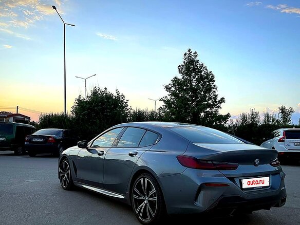 2021 BMW 8 серии Gran Coupe 840i xDrive II (G14/G15/G16), серебристый, 8000000 рублей - вид 3