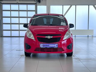 2010 Chevrolet Spark III, красный, 499000 рублей, вид 2