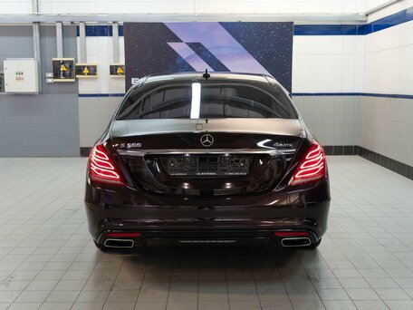 2014 Mercedes-Benz S-Класс 500 Long VI (W222, C217), чёрный, 2899000 рублей, вид 4
