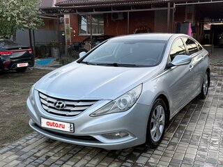 2011 Hyundai Sonata VI (YF), серебристый, 900000 рублей, вид 3