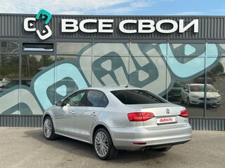 2015 Volkswagen Jetta VI Рестайлинг, серебристый, 1377000 рублей, вид 3