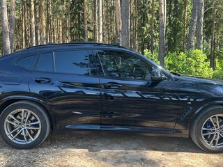 2021 BMW X4 20d II (G02), синий, 5800000 рублей, вид 5