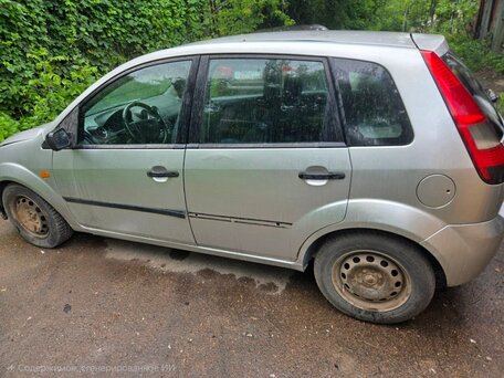2004 Ford Fiesta Mk5, серебристый, 200000 рублей, вид 4