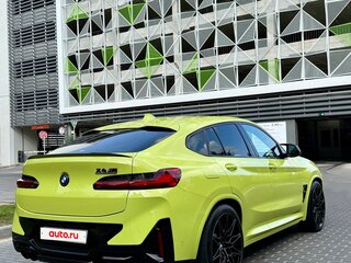 2021 BMW X4 M Competition I (F98) Рестайлинг, жёлтый, 5950000 рублей, вид 4