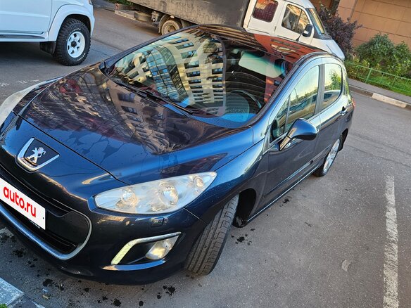 2012 Peugeot 308 I Рестайлинг, синий - вид 20